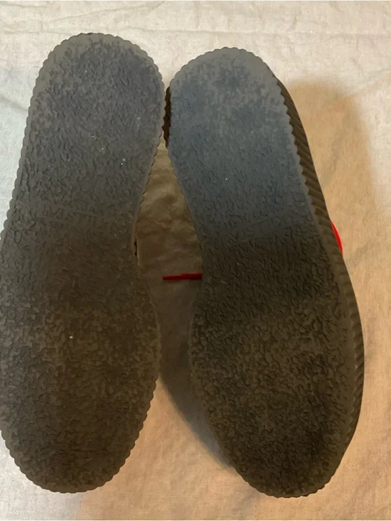 Killstar Black Platform Creeper Shoes with Red Accents - Picture 4 of 4